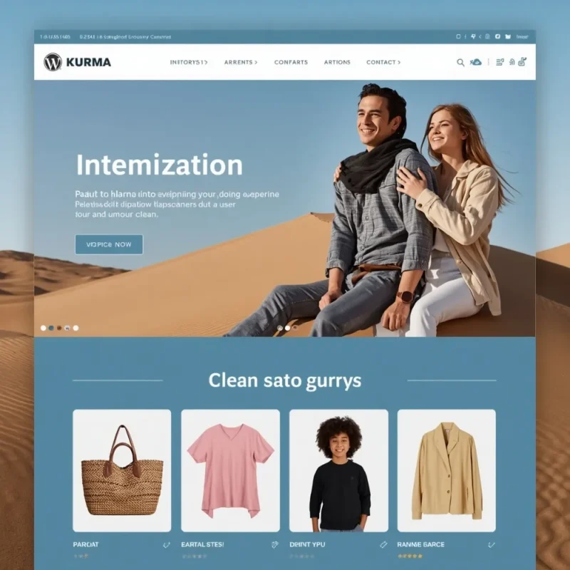WordPress Site Kurma