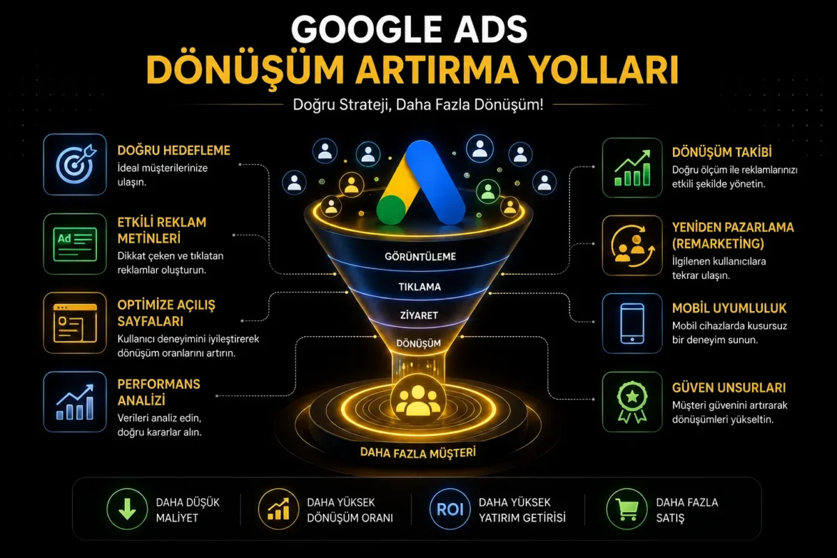 google ads dönüşüm artırma yolları